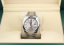 2017 ROLEX DATEJUST 126300 SILVER DIAL SS OYSTER NO PAPERS 41MM