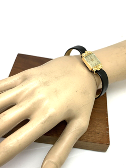 Tudor by Rolex Women's Watch 1108 Swiss Manual Wind 18K Yellow Gold Case 16mm