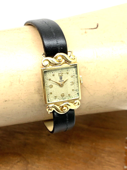 Tudor by Rolex Women's Watch 1108 Swiss Manual Wind 18K Yellow Gold Case 16mm