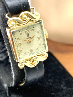 Tudor by Rolex Women's Watch 1108 Swiss Manual Wind 18K Yellow Gold Case 16mm