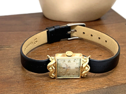 Tudor by Rolex Women's Watch 1108 Swiss Manual Wind 18K Yellow Gold Case 16mm