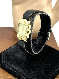 Tudor by Rolex Women's Watch 1108 Swiss Manual Wind 18K Yellow Gold Case 16mm