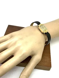 Tudor by Rolex Women's Watch 1108 Swiss Manual Wind 18K Yellow Gold Case 16mm