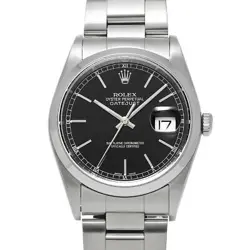 BLACK WRISTWATCH R45_11