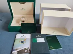Rolex Datejust 31 Gold & Steel 178273 - Mother of Pearl Diamond, Oyster