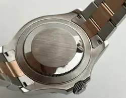 ROLEX  YATCHMASTER 116621 CHOCOLATE DIAL ROSE GOLD & STEEL PAPERS AMAZING WATCH