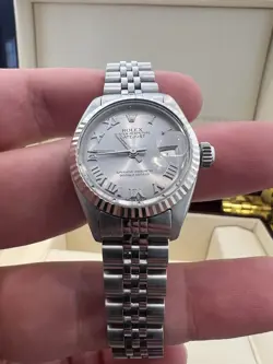 SILVER ROMAN NUMERAL