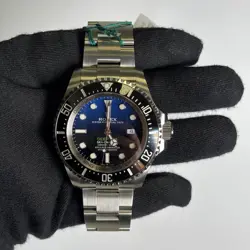 ROLEX SEA-DWELLER 44MM BLACK/BLUE DIAL WATCH 126660