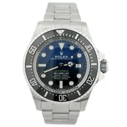 ROLEX SEA-DWELLER 44MM BLACK/BLUE DIAL WATCH 126660