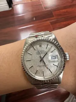 DATEJUST MEN'S SILVER