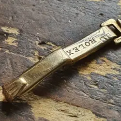 9 ct Gold Rolex Ladies Watch - 9 K Rolex Gold Case With 9ct Gold Rolex Bracelet