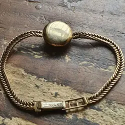 9 ct Gold Rolex Ladies Watch - 9 K Rolex Gold Case With 9ct Gold Rolex Bracelet