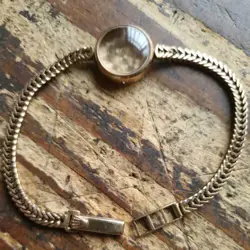 9 ct Gold Rolex Ladies Watch - 9 K Rolex Gold Case With 9ct Gold Rolex Bracelet