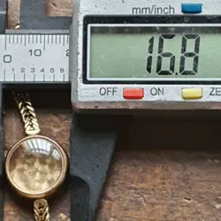 9 ct Gold Rolex Ladies Watch - 9 K Rolex Gold Case With 9ct Gold Rolex Bracelet