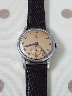 TUDOR ROLEX GENTS WATCH REF 768 1948, CAL 59 BEAUTIFUL VINTAGE WORKING CONDITION