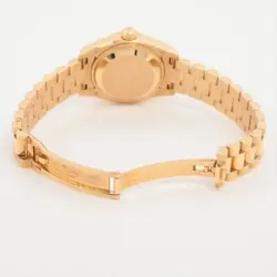 ROLEX DATEJUST 179178G YG AT CHAMPAGNE-FACE 2 EXTRA LINKS