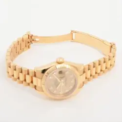 Rolex Datejust 179178G YG AT Champagne-Face 2 Extra Links