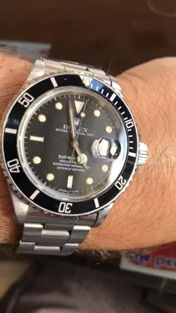 MENS BLACK AUTOMATIC