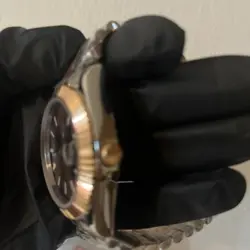 ROLEX DATEJUST 126331 PINK AND SILVER JUBILEE BRACELET WITH PINK BEZEL