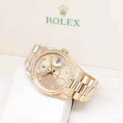 DIAMONDS DAY-DATE 18238
