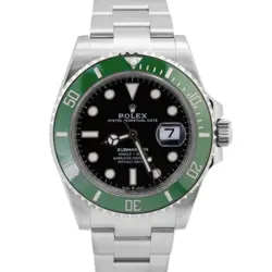 MINT 2024 PAPERS ROLEX SUBMARINER DATE GREEN KERMIT CERAMIC 41MM 126610 LV BOX