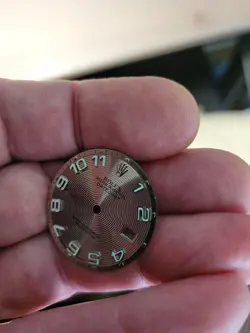100% Original Rolex 36 mm Silver Concentric Arabic Dial, a beauty, a must have !