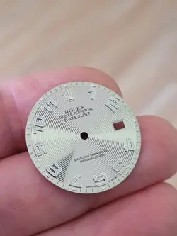 100% Original Rolex 36 mm Silver Concentric Arabic Dial, a beauty, a must have !