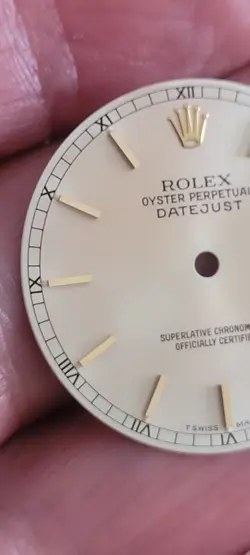 SILVER DATEJUST Q-SET