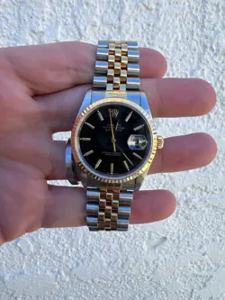 16233 DATEJUST BLACK