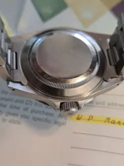 Rolex Submariner 14060M "D" Serial 2 Line 40MM S/S Sport Watch. Nice. B/P.