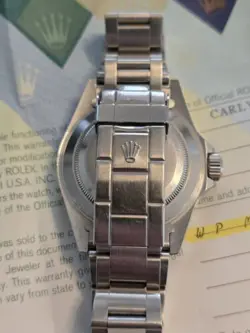 Rolex Submariner 14060M "D" Serial 2 Line 40MM S/S Sport Watch. Nice. B/P.