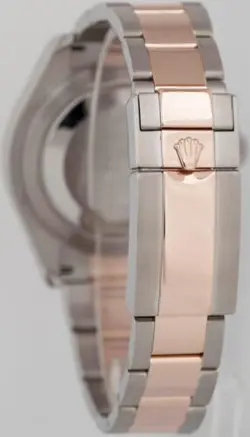 2017 PAPERS Rolex Yacht-Master CHOCOLATE 40mm 18K Rose Gold Steel YM1 116621 BOX