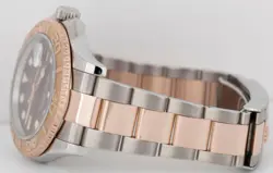 2017 PAPERS Rolex Yacht-Master CHOCOLATE 40mm 18K Rose Gold Steel YM1 116621 BOX