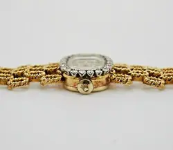 Ladies Rolex 1700 14K Yellow Gold & Diamond 17J Watch