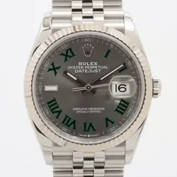 ROLEX DATEJUST 126234 SS×WG AT SLATE DIAL JUBILEE BRACELET
