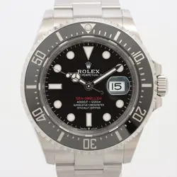 ROLEX SEA-DWELLER 126600 SS AT BLACK DIAL 4 EXTRA LINKS