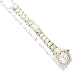 Rolex Yachtmaster Steel Yellow Gold White Dial Mens Watch 16623 Box Card