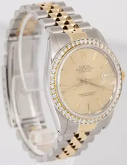 TWO-TONE STAINLESS WATCH
