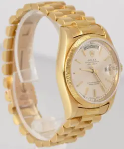 PRESIDENT 36MM SILVER