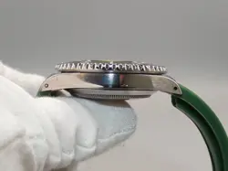 Rolex Submariner 16610 “Kermit” MOD Green Men’s Stainless Steel Watch!!