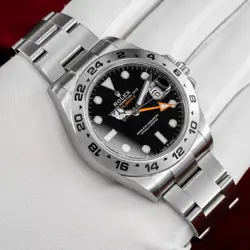 OYSTERSTEEL BLACK DIAL