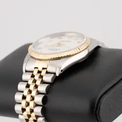 GOLD BEZEL WHITE
