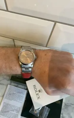 ROLEX WATCH WITH BOX AND PAPERS