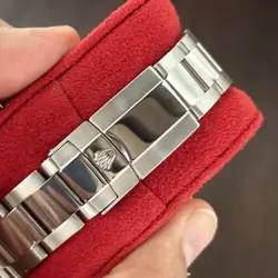 Rolex Daytona Steel , 116520 Rare P serial, with box and Rolex service paper