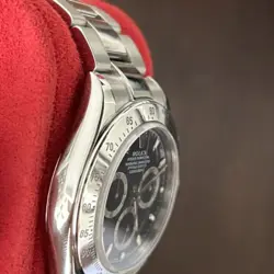 Rolex Daytona Steel , 116520 Rare P serial, with box and Rolex service paper