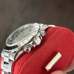 Rolex Daytona Steel , 116520 Rare P serial, with box and Rolex service paper