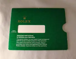 ROLEX PAPER