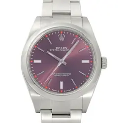 USED ROLEX OYSTER PERPETUAL 114300 GRAY CASE: 39.0MM MEN'S WATCH #11195