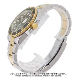 ROLEX SUBMARINER DATE 40MM STEEL 18K YELLOW GOLD BLACK DIAL 116613LN