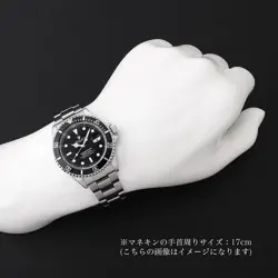 ROLEX SUBMARINER DATE 16610 BLACK Y NUMBER SECOND HAND MENS